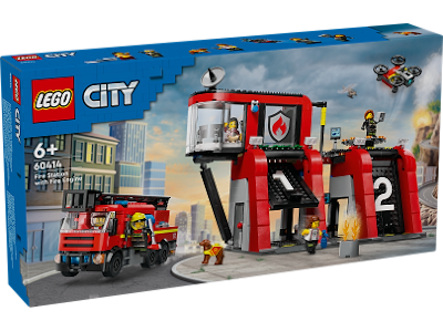 Brandstation med brandbil - 60414 - LEGO City Fire