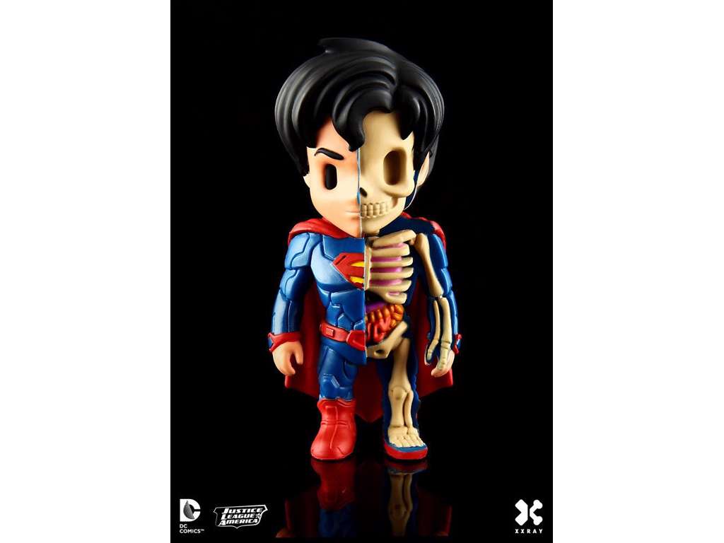 DC Comics XXRAY Figure Wave 1 Superman på 10 cm