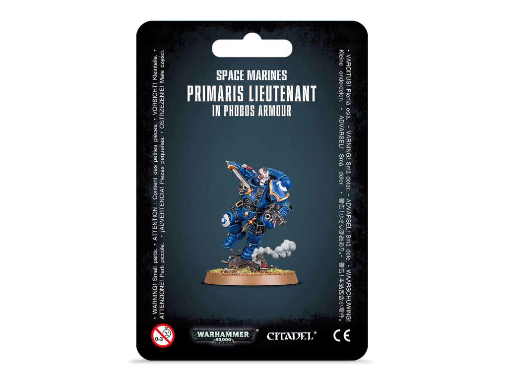 Space Marine Primaris Lieutenant In Phobos Armour