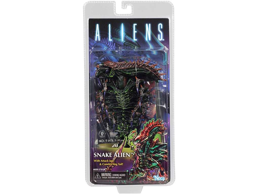 Aliens action figur af Snake Alien på 23 cm