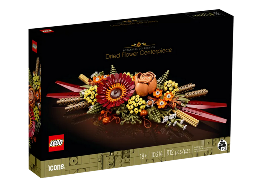 LEGO Dekoration med tørrede blomster - 10314