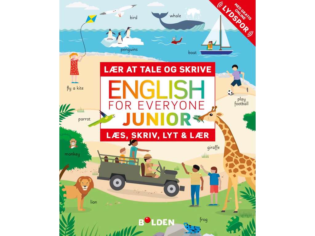 Lær at tale og skrive ENGLISH FOR EVERYONE – junior - opgavebog
