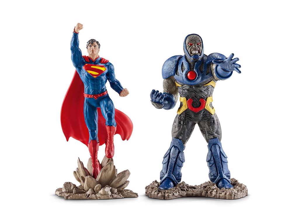 Schleich Superman og Darkseid 10cm figur fra Justice League