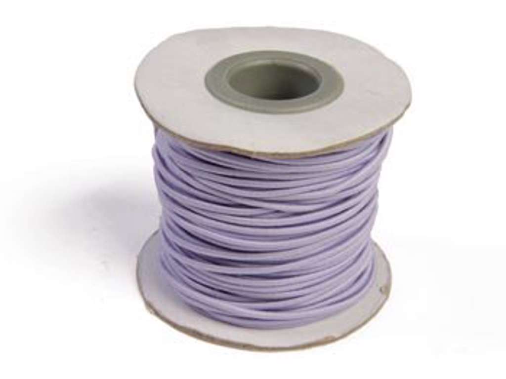 Elastiksnor 1.2mm x 25m lilla