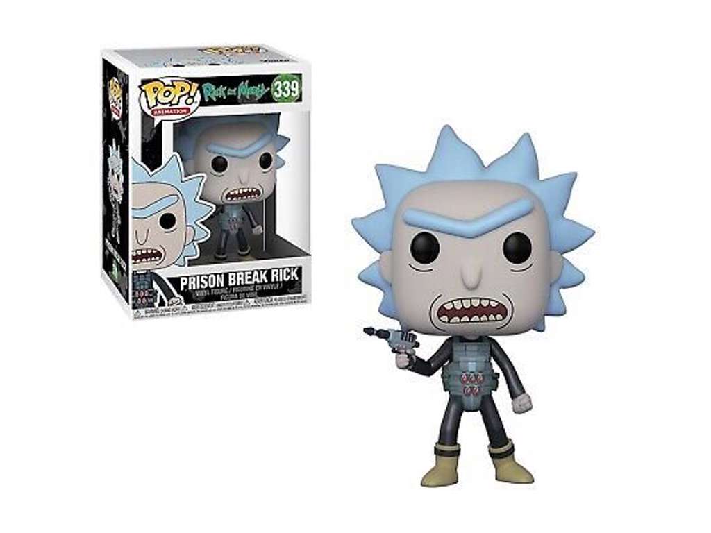 Rick and Morty POP! vinyl figur af Prison Escape Rick på 9 cm