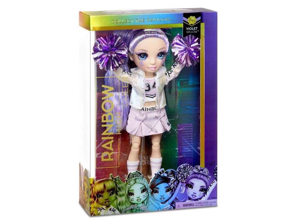  Rainbow High Cheer dukke - Violet Willow