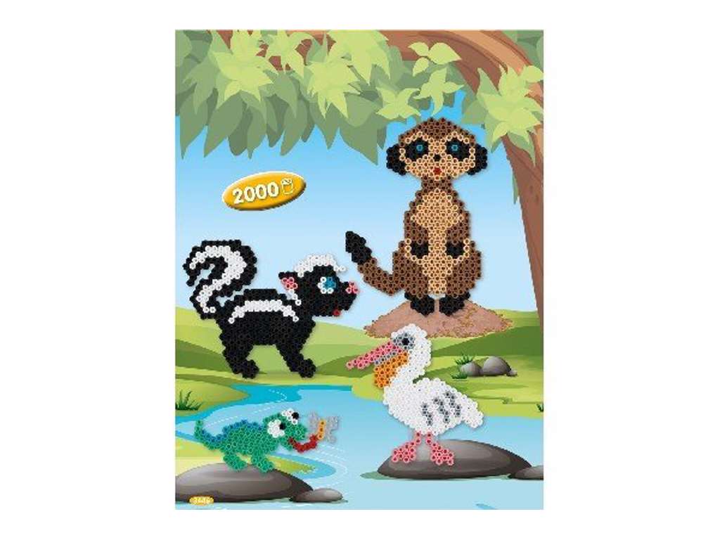  Hama midi ophængsæske dyr - 3446