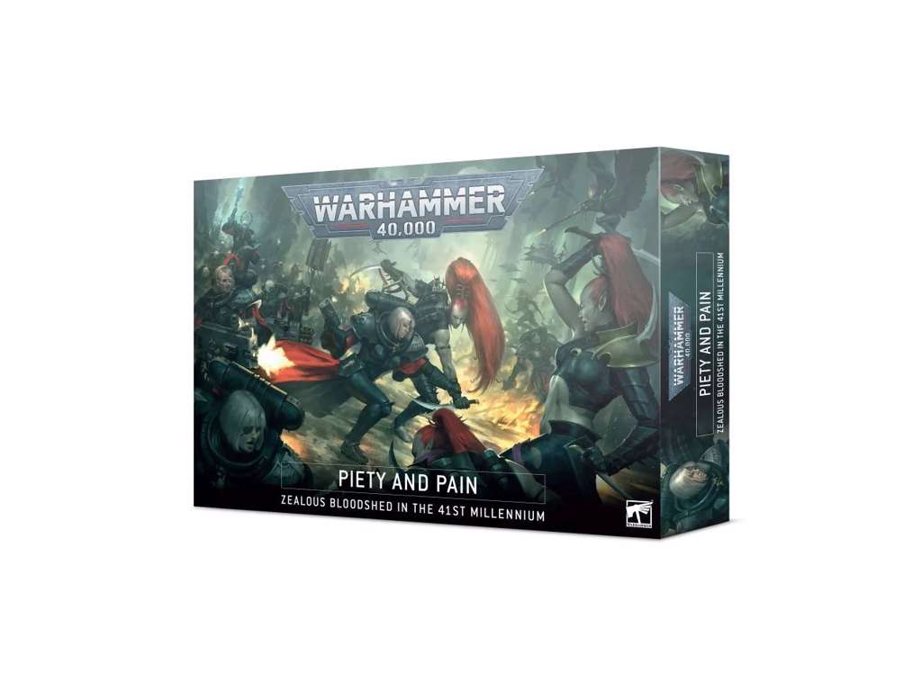 Piety  & Pain - Warhammer 40,000 Box med Sisters of Battle og Drukhari