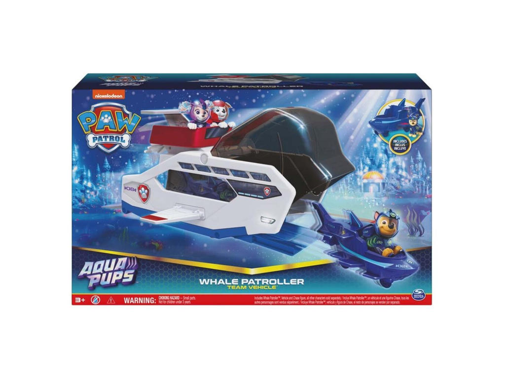 Paw Patrol Aqua Whale Patroller