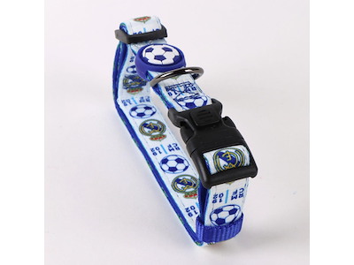 Hundehalsbånd med Real Madrid logo - M/L