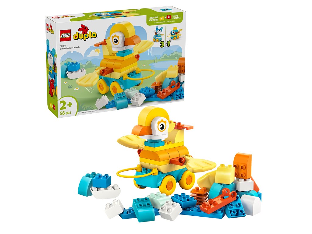 3-i-1-dyr på hjul - 10448 - LEGO DUPLO Town
