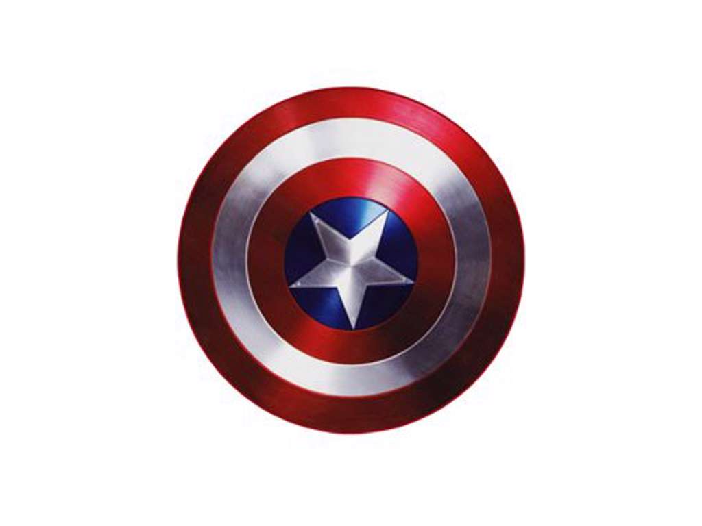 Captain America tæppe 100x100 cm