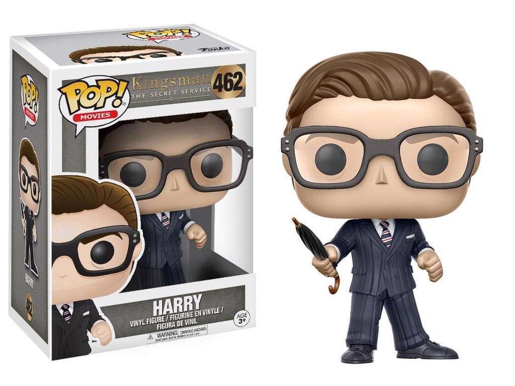 Kingsman The Secret Service POP! vinyl figur af Harry på 9 cm