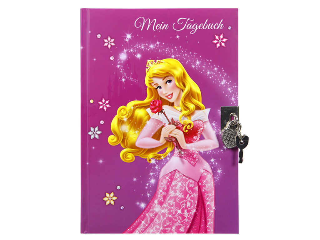 Disney Princess Askepot dagbog med lås