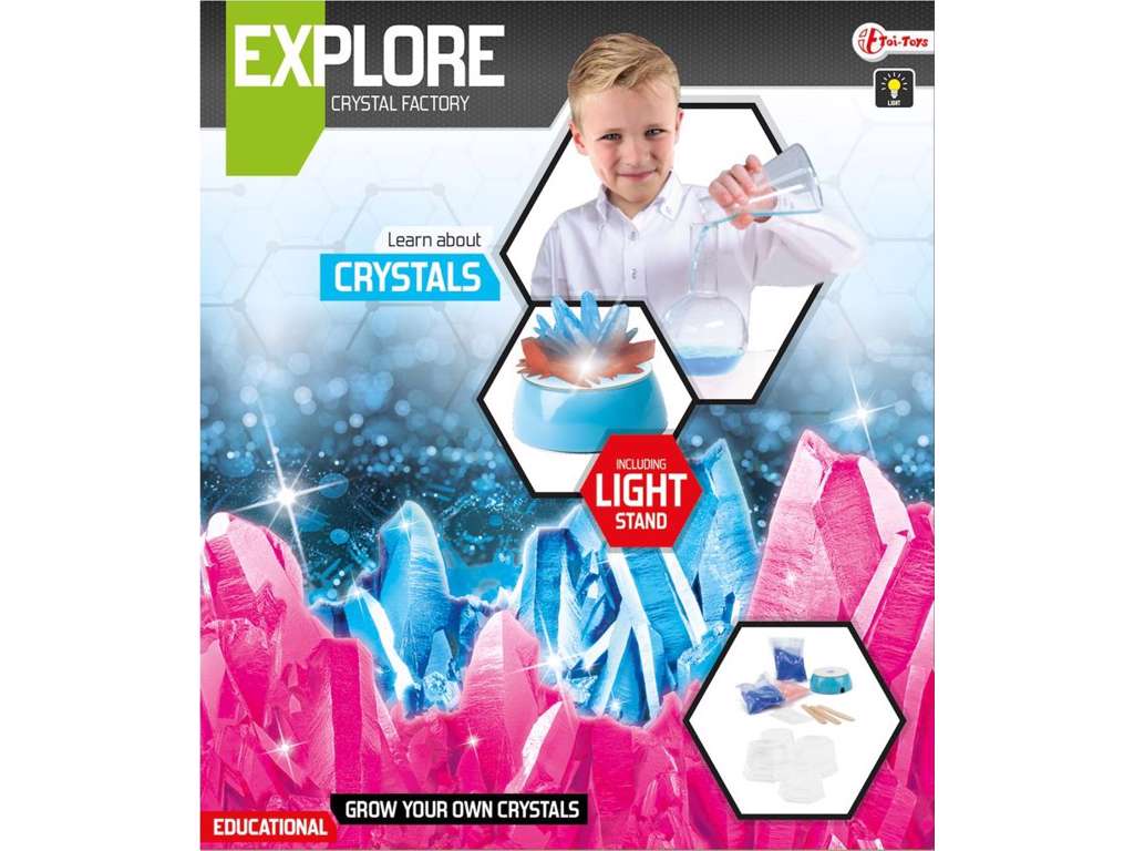 EXPLORE Set dyrk dine egne krystaller