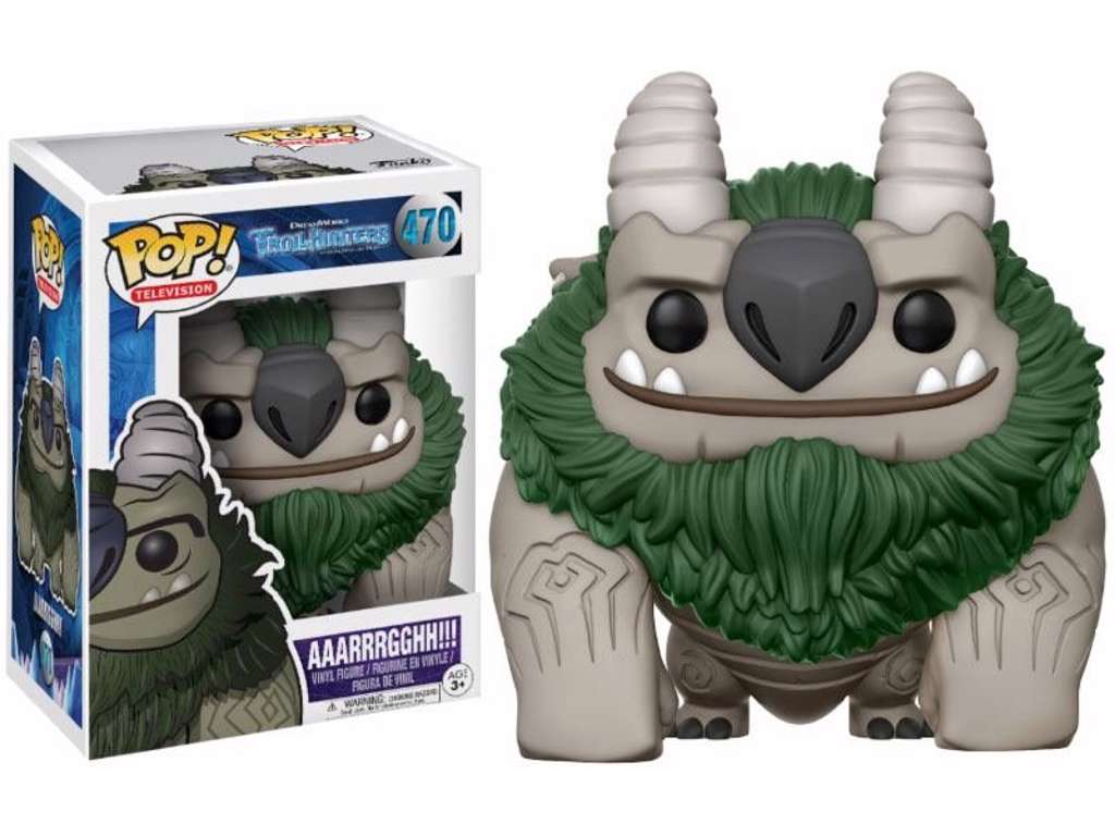 Trollhunters POP! vinyl figur af AAARRRGGHH!!! på 9 cm