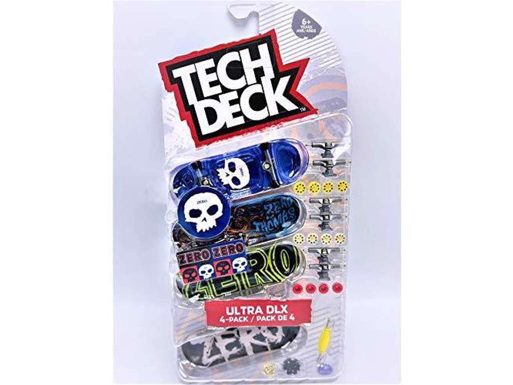 Tech Deck 4-pak Ultra DLX Zero Zero