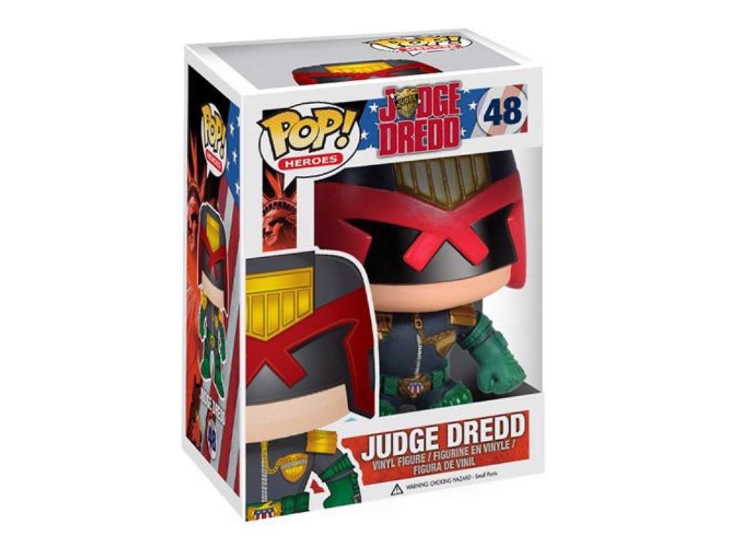 Judge Dredd Pop Heroes fra Funko