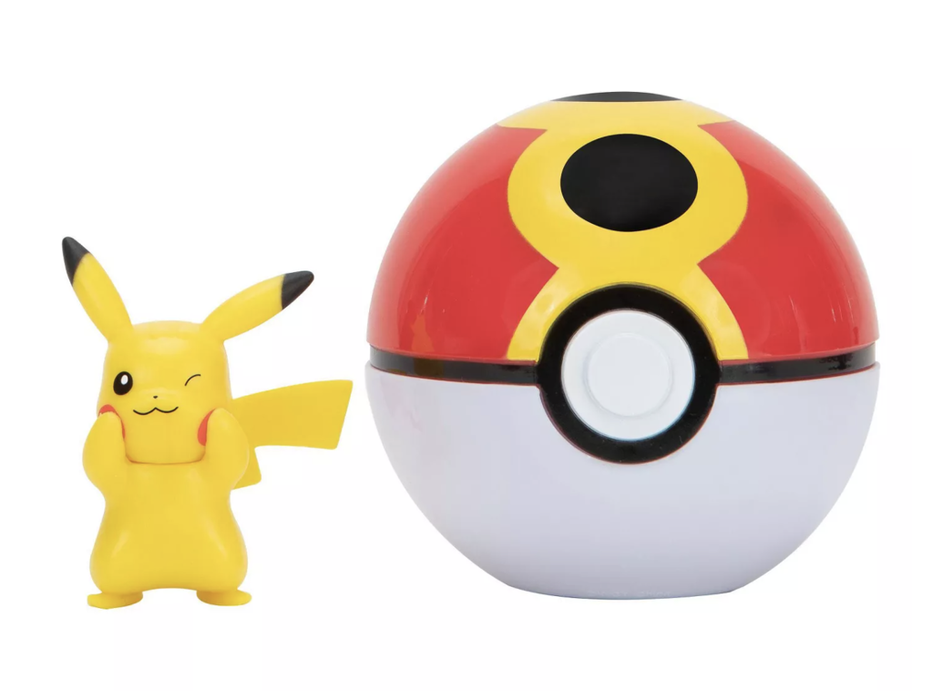 Pokemon Figures - Pikachu Clip 'N' Go