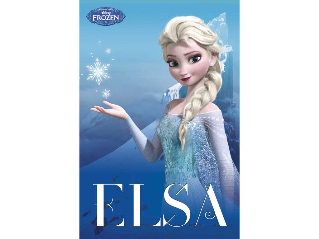 Frost plakat med Elsa - 0122