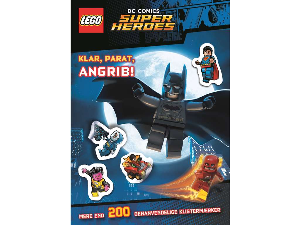 LEGO® SUPER HEROES: Klar - parat - angrib! - klistermærkebog