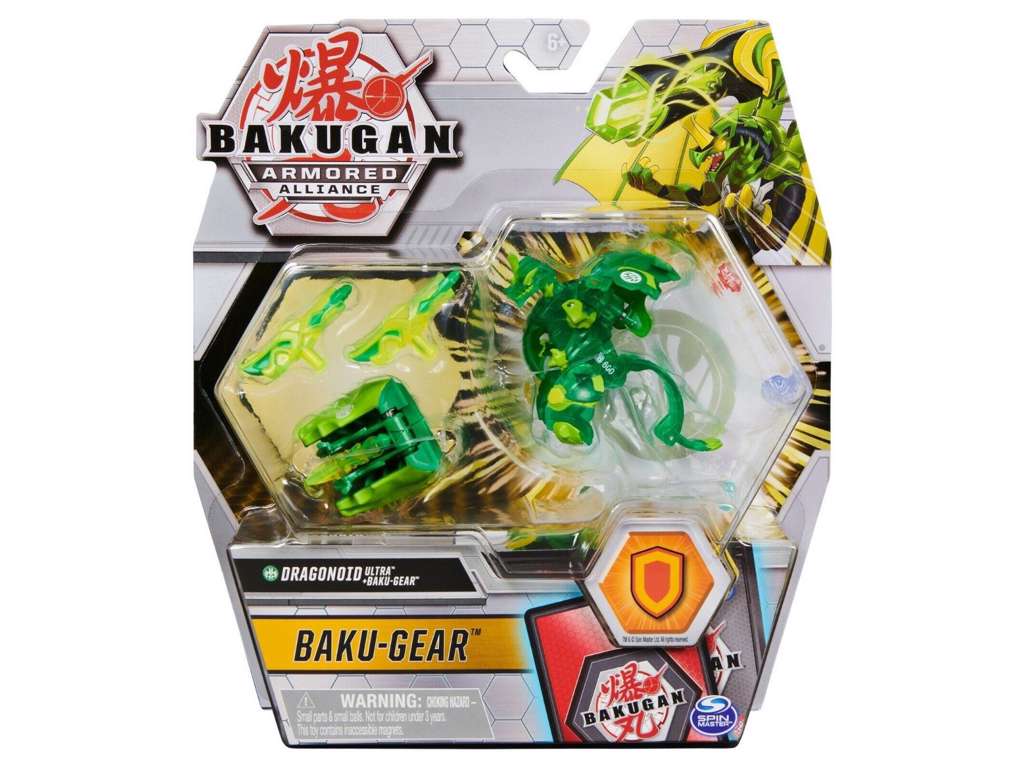 Bakugan Armored Alliance - Dragonoid Ultra + Baku-Gear