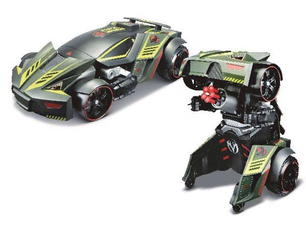 Street Troopers PT-808 R/C 27Mhz fjernstyret bil - grøn