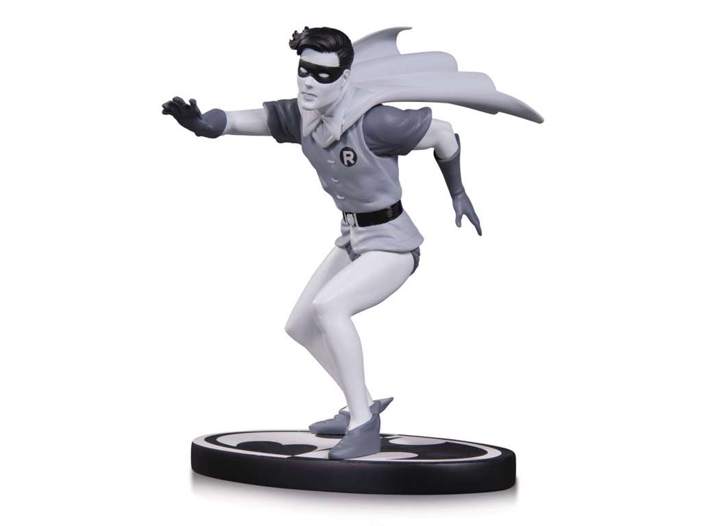 Batman Black & White statue af Robin af Carmine Infantino på 15 cm