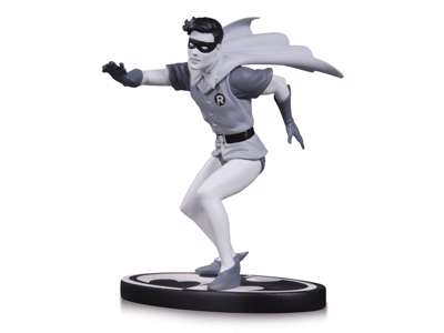 Batman Black & White statue af Robin af Carmine Infantino på 15 cm
