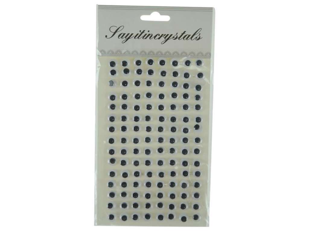 Googly Eyes klistermærker - 120 stk