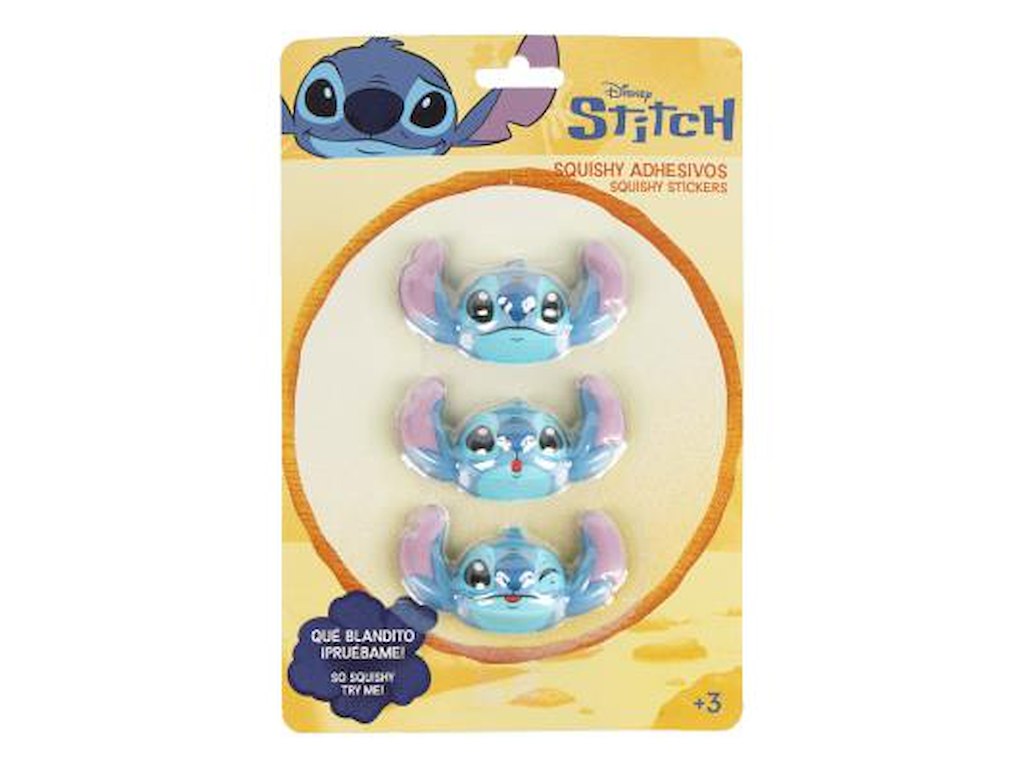 Disney Stitch Squishy Stickers Sæt