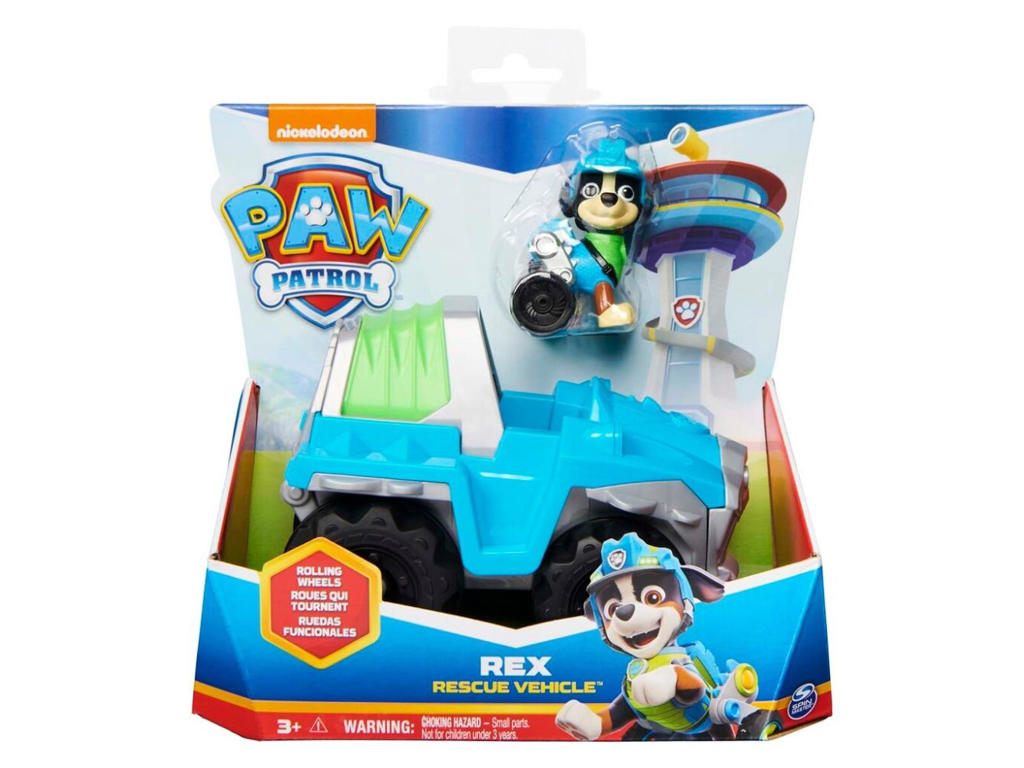 Paw Patrol Basic bil med Rex