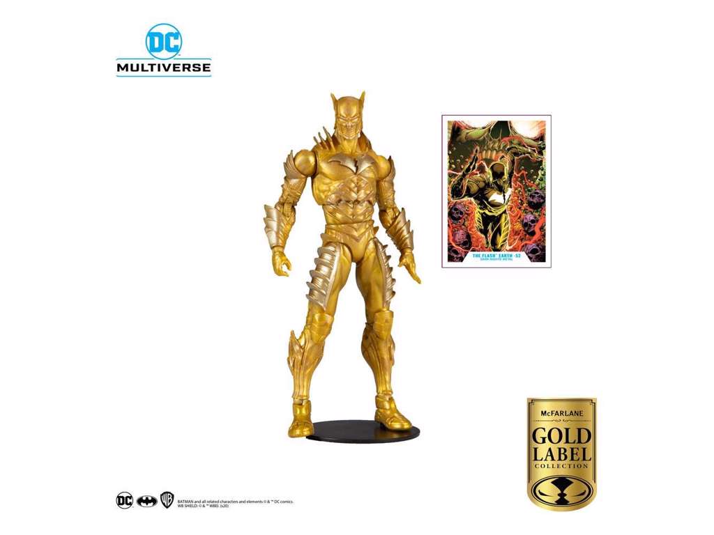 DC Multiverse action figur af Red Death Gold (Earth 52) på 18 cm
