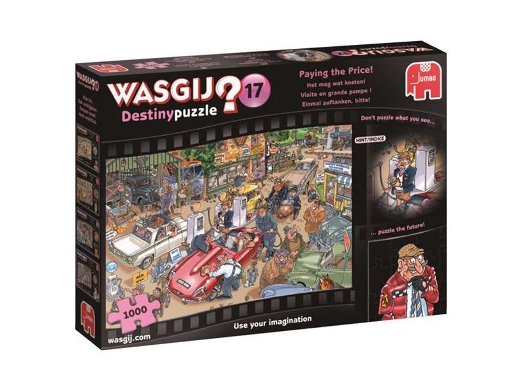 Wasgij Destiny Puzzle 17: Paying the Price! (1000 pieces) - brætspil fra Lautapelit