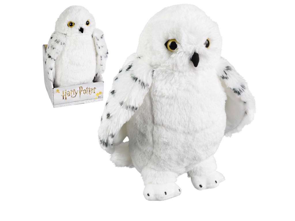 Hedwig bamse fra Harry Potter på 28 cm