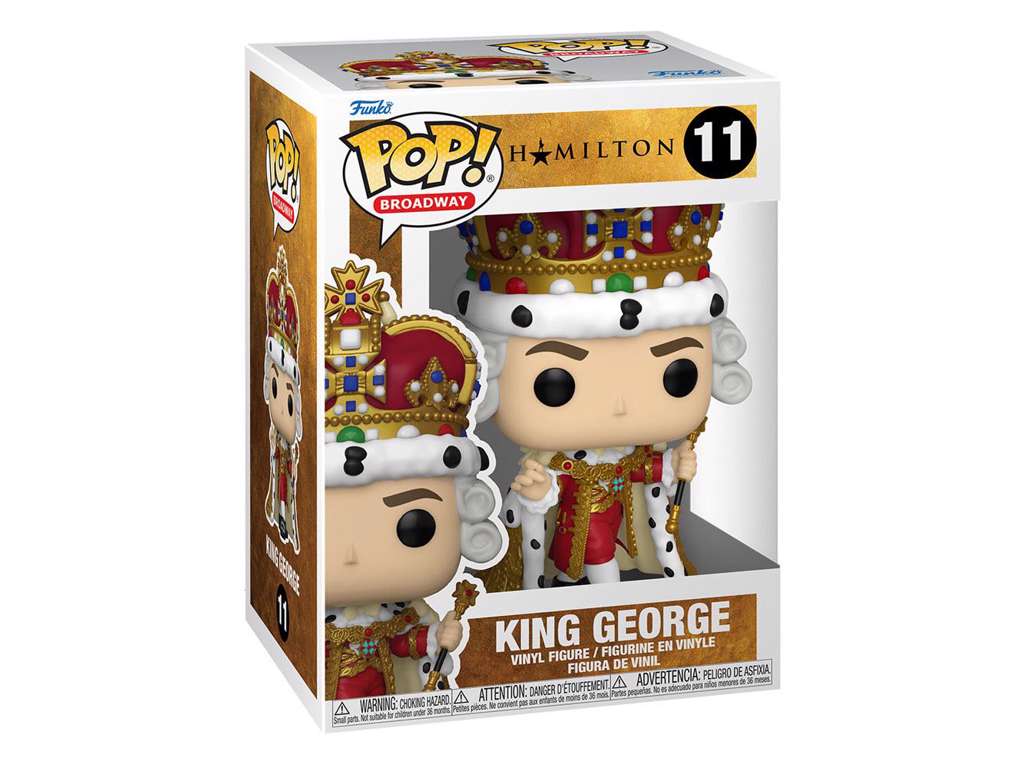 Hamilton POP! Broadway Vinyl Figure King George 9 cm