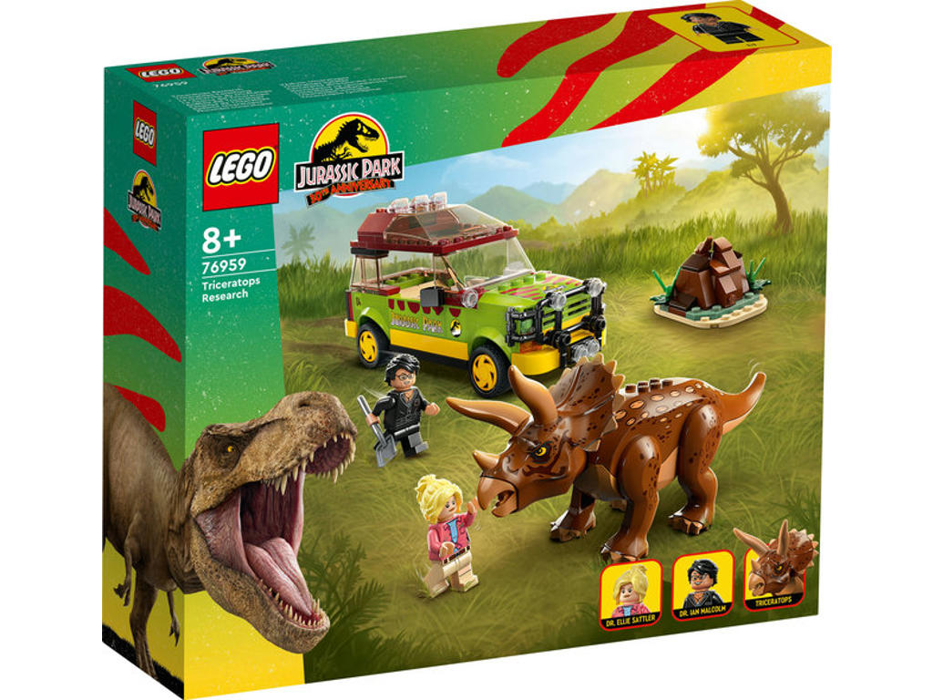 LEGO Jurassic World - Triceratops-forskning - 76959