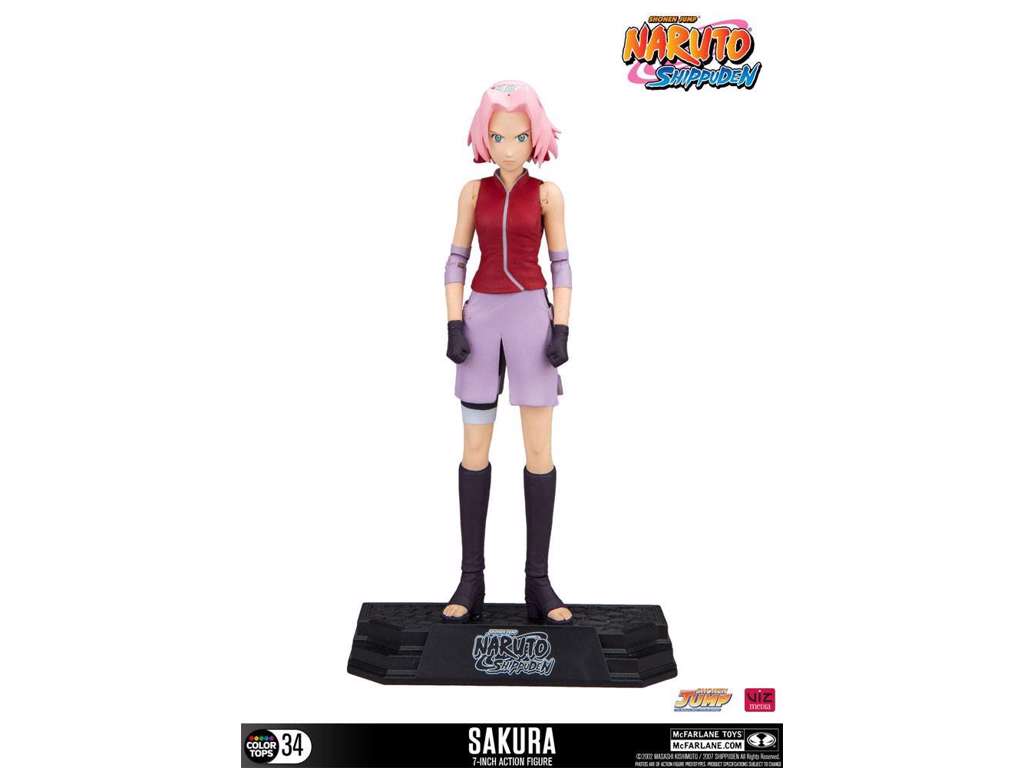 Naruto Shippuden action figur af Sakura på 18 cm