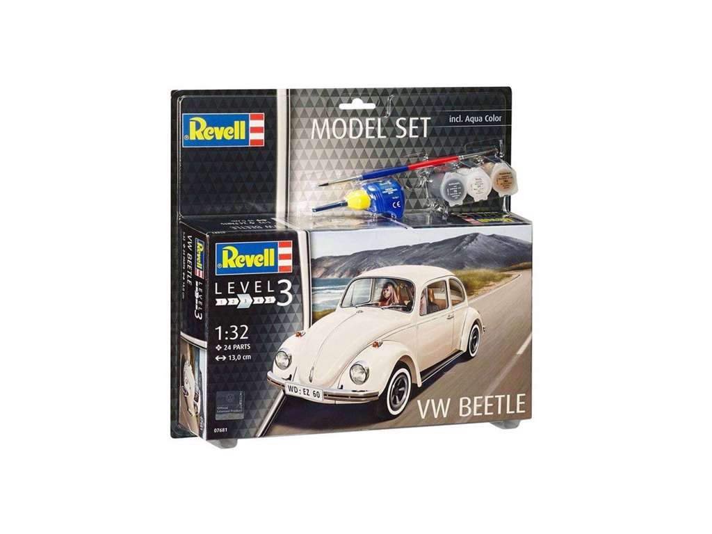 VW Beetle 1:32 model kit fra Revell