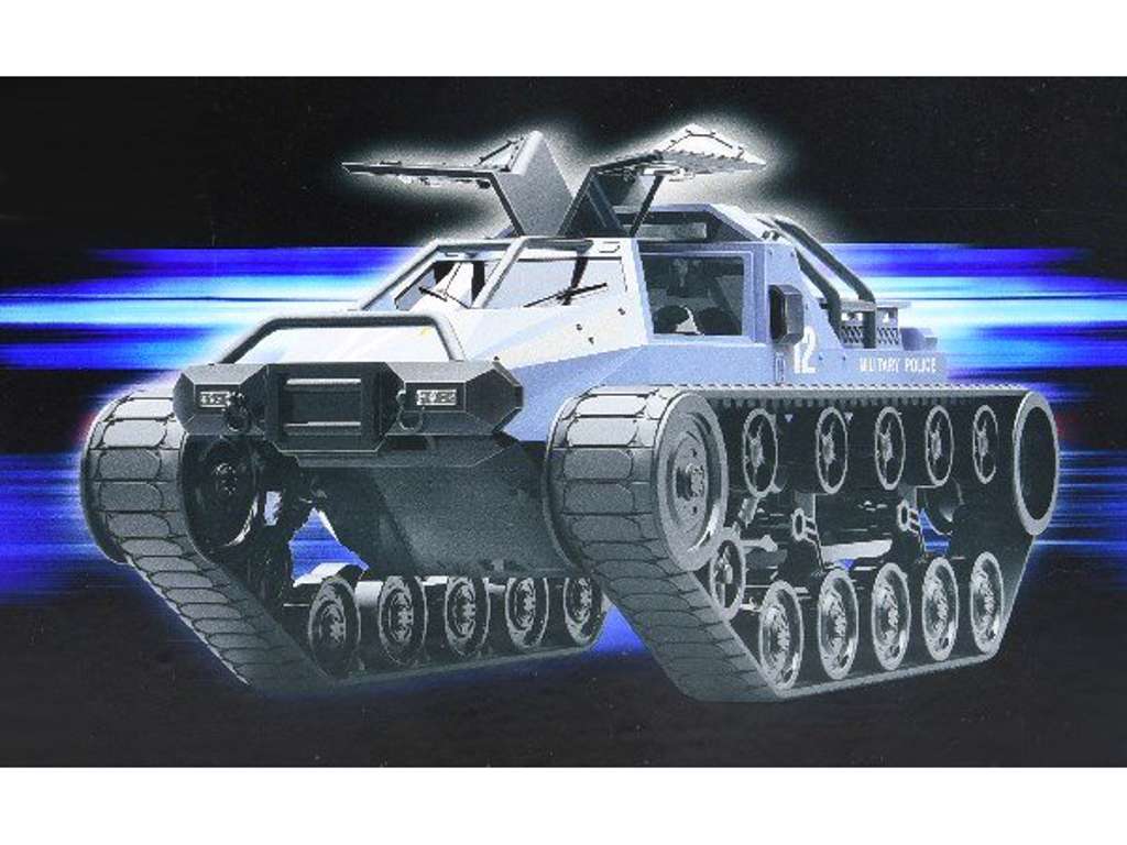 Fjernstyret Crawler Tank på 34 cm