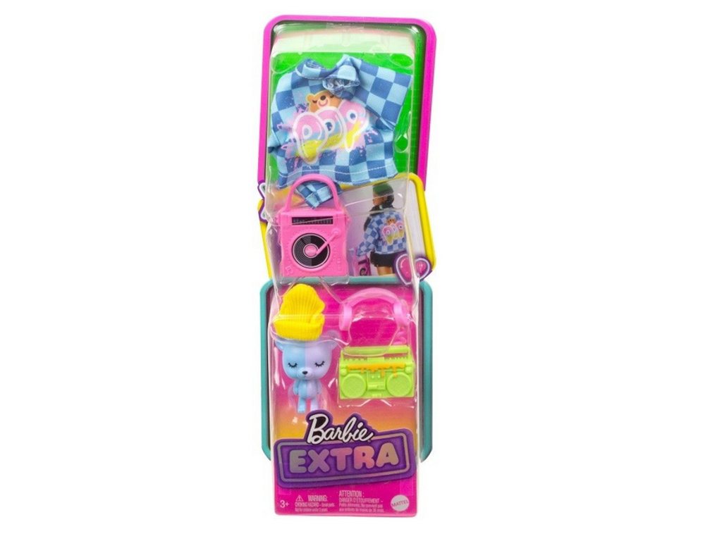 Barbie Extra Pet & Fashion Pack with Teddy Bear