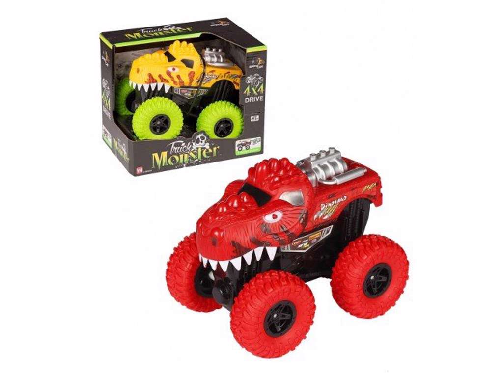 Mega monster truck med dinohoved fra Speedcar