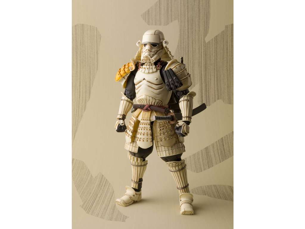 Star Wars Meisho Movie Realization action figur af Teppo Ashigaru Sandtrooper eksklusiv på 17 cm