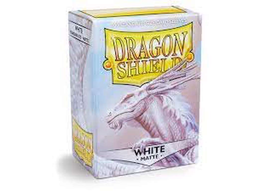 Dragon Shield 100 sleeves - white