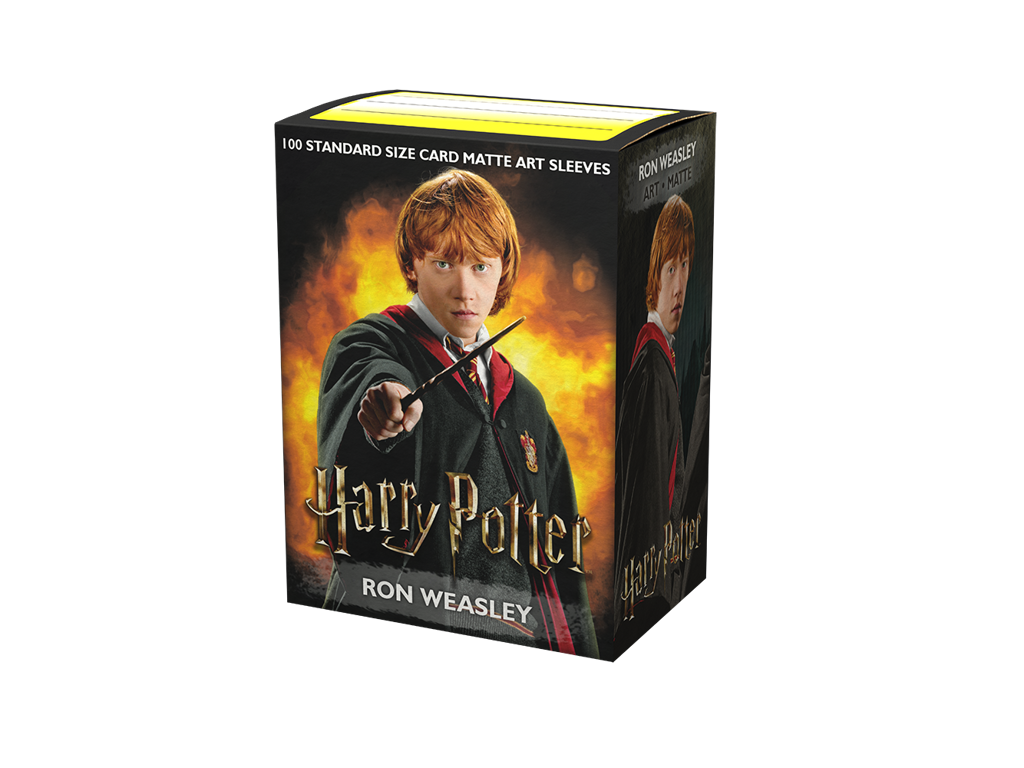 Dragon Shield Deck Protectors - Matte Art Sleeves: Ron Weasley