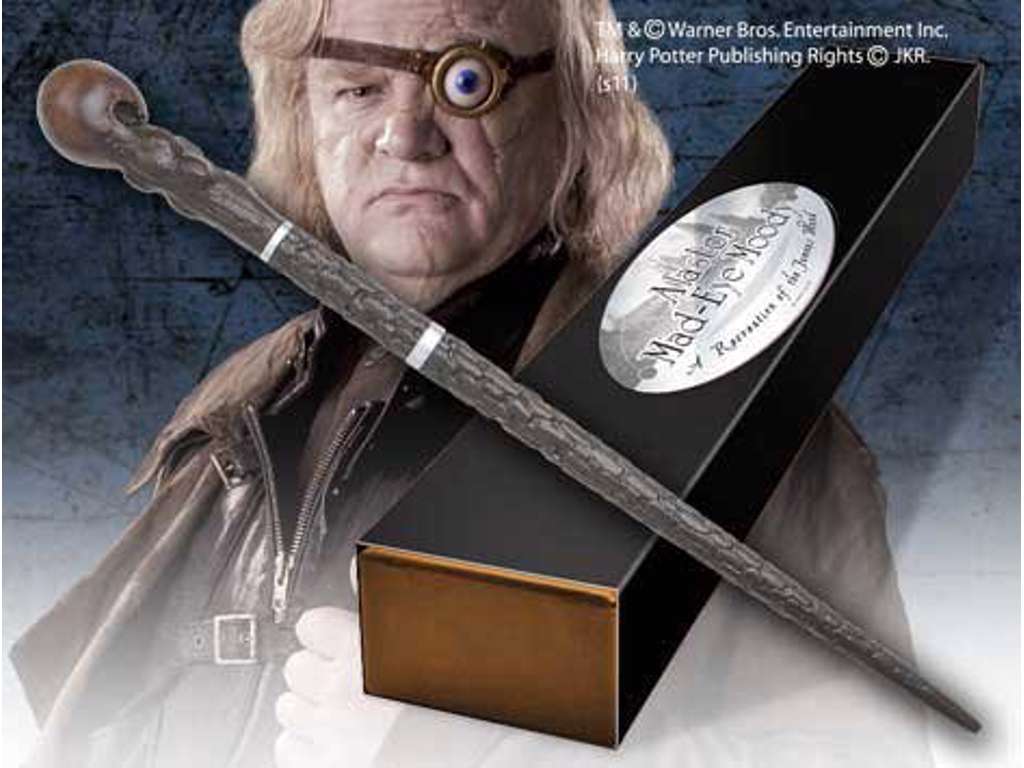 Alastor Mad-Eye Moody tryllestav fra Harry Potter (Character-Edition)