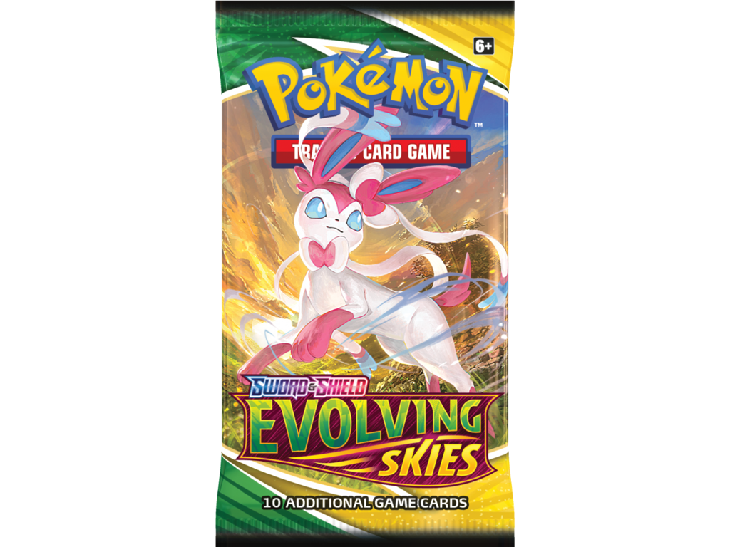 Pokémon Sword and Shield Evolving Skies boosterpakke