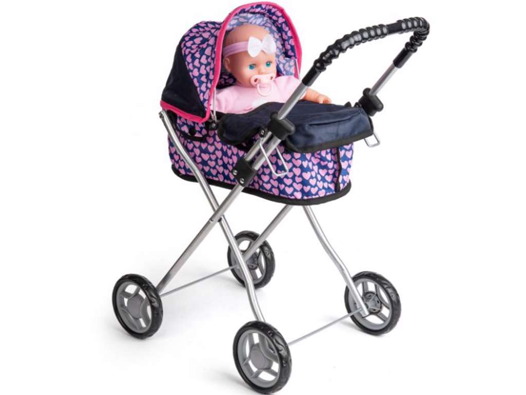 Stor dukkevogn på 59 cm fra My Baby