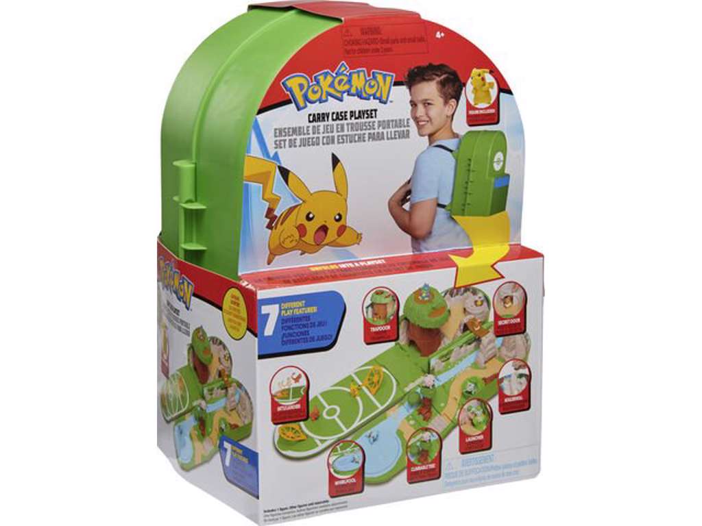 Pokémon legesæt i rygsæk