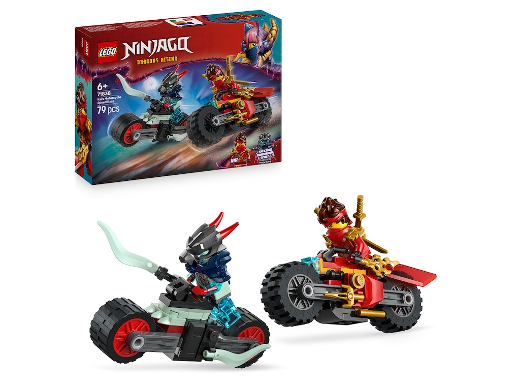 Kais motorcykel-racerløb - 71838 - LEGO Ninjago